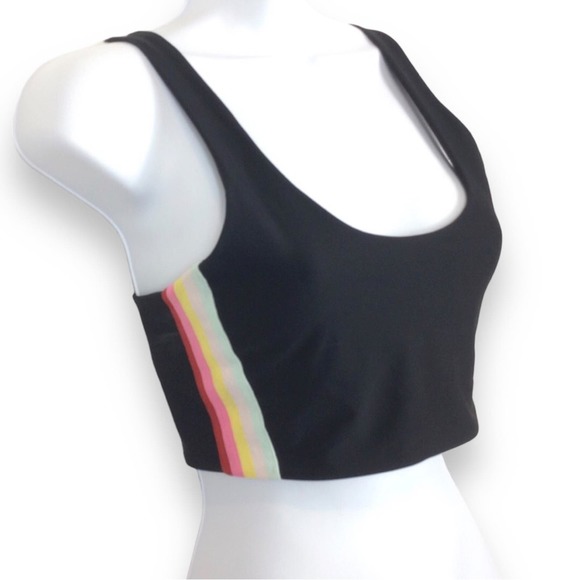 Spiritual Gangster Other - Spiritual Gangster Shakti Brami Sports Bra Rainbow Stripe size Small